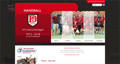 Desktop Screenshot of mtvd-handball.de